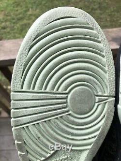 VNDS 2005 Nike Dunk low LASER 1 piece US size 9.5 leather sneakers vtg OG green