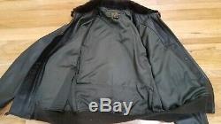 Vintage Navy G1 Flight Jacket Patch Size 44R Flight Suits Ltd. Fighter Pilot