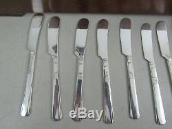 Vintage Oneida Ltd. 1881 Rogers 74 Piece Silverware Set