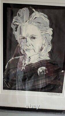 Vivienne Westwood By Tracey Coverley signed original limited edition print