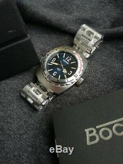 Vostok Amphibia 1967 Blue face Diver Watch Rare 200m Limited Edition 500 pieces