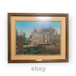 Vtg Cattle Barons Ball Limited Edition Print Randy Souders Thistle Hill Mansion