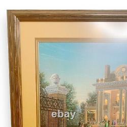 Vtg Cattle Barons Ball Limited Edition Print Randy Souders Thistle Hill Mansion