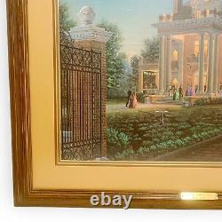 Vtg Cattle Barons Ball Limited Edition Print Randy Souders Thistle Hill Mansion