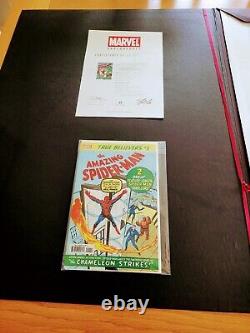 Washington Green Fine Art Marvel limited Edition Spiderman No1 Signed Stan Lee