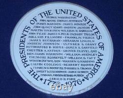 Wedgewood President's Plate Limited Edition Of 3000 Pieces Only By Karen
