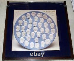 Wedgewood President's Plate Limited Edition Of 3000 Pieces Only By Karen