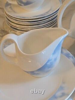 Wedgewood SOLAR CLOUDS Tea Set Discontinued SHAPE 225 LIMITED EDITION 12 Piece