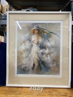 Willem Haenraets Limited Edition Print Pigeons signed framed 85 x 62cm