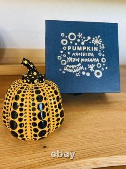 Yayoi Kusama Yellow Pumpkin Sculpture Limited Edition Naoshima Art Piece