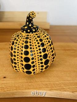 Yayoi Kusama Yellow Pumpkin Sculpture Limited Edition Naoshima Art Piece