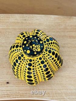 Yayoi Kusama Yellow Pumpkin Sculpture Limited Edition Naoshima Art Piece