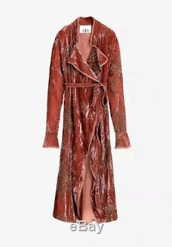 Zara Limited Edition Velvet Kimono Jacket Large BNWT Spell Designs Boho Style