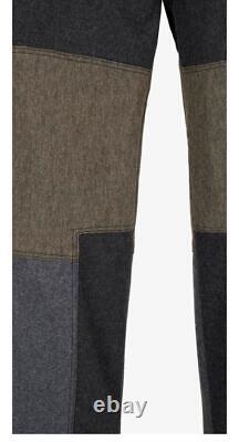 Zara Men's Limited Edition SrplS Mid Waist Wool Patch Trousers Size 30 & 31