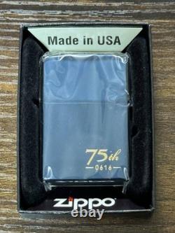 Zippo Peace 75Th Anniversary Limited Edition Piece Commemorative 2020 Blue Titan