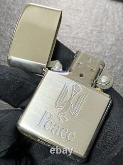 Zippo piece limited edition double sided engraving rare model 2011 Peace NIPPO