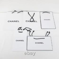 15 pièces de sacs en papier de shopping vides CHANEL authentiques édition limitée blancs