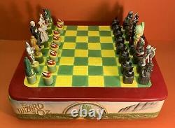1995 Star Jars Wizard Of Oz Full 32 Pieces Chess Set & Board Ltd Édition 186/300