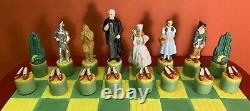1995 Star Jars Wizard Of Oz Full 32 Pieces Chess Set & Board Ltd Édition 186/300