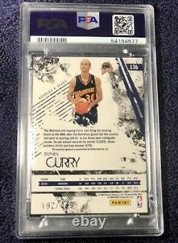 2009 Rookies & Stars Stephen Curry Rc Auto /449 On Card Rookie Autograph Psa 9