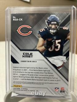 2020 Cole Kmet Xr 1/1 Patch Recrue Auto Panini One Of One Rpa NFL Chicago Bears
