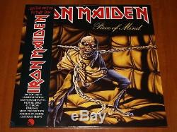 6x Lp Image Disque Vinyl Lot Iron Maiden Killers Powerslave Septième Temps De Piece