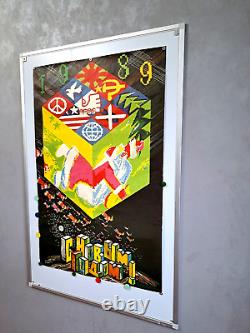 Affiche De Noël Glitch/pas De Guerre/ Propaganda D'amitié États-unis Soviet/bonne Année