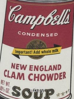 Andy Warhol (1928-1987) Impression originale en édition limitée signée à la main avec certificat d'authenticité