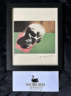 Andy Warhol (1928-1987) Impression originale signée à la main en édition limitée avec COA