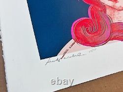 Andy Warhol La Naissance de Vénus de Botticelli 1984 Édition limitée numérotée 26 X 19