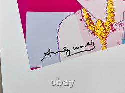 Andy Warhol Rose Elizabeth 1985 Pl. Sign Ltd Ed Print 19 X 26 po. Un des 50