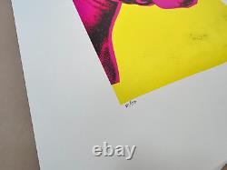 Andy Warhol Vache, 1966 Estampe signée en édition limitée numérotée à la main 26 x 19 pouces