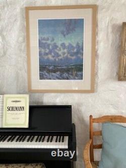 Art Cornwall En Mer est une estampe signée en édition limitée par l'artiste Robert Jones.