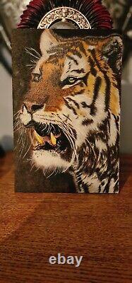 Art du tigre, décoration en bois originale en édition limitée