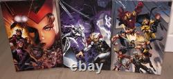 Art mural Marvel 2011 - Édition limitée de 99 / Giclée sur toile avec certificat d'authenticité - 3 pièces
