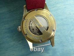 Avi-8 Flyboy Bronze Edition Le 45 MM Automatique W Red Leather One Piece + Suede