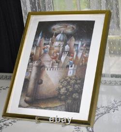 BURGES ONIRIQUES Œuvre de Paolo Grimaldi édition limitée signée et numérotée