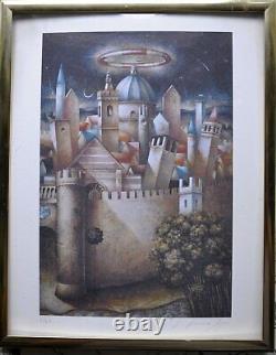 BURGES ONIRIQUES Œuvre de Paolo Grimaldi édition limitée signée et numérotée