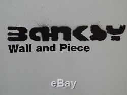 Banksy Wall And Piece Livre À Imprimer, Première Édition, Premier Chiffon, Article Rare