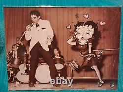 Béatrice Étoilée (avec Elvis), Lithographie en Édition Limitée numérotée 16×12 1662/