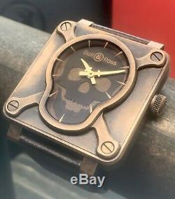 Bell & Ross Br01 Bronze Skull Bronzo Swiss Automatic Edition Limitée 500 Pièces