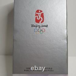Boîte de présentation en édition limitée de la pièce de collection en céramique des Jeux olympiques de Beijing 2008