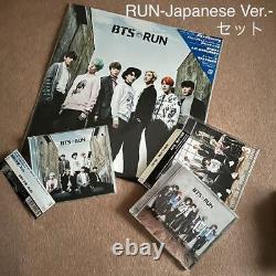 Bts Run - Version japonaise, édition limitée, ensemble de 3 pièces