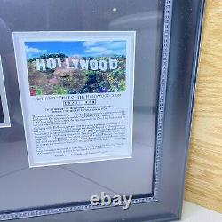 Caddyshack Hollywood Sign Piece Edition Limitée Affichage Encadré Bill Murray