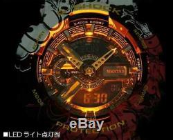 Casio G-shock Collabo One Piece Et Dragon Ball Z Ga-110j Op Db Montre Limité