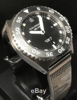 Cavenago Milano 1000m Swiss Automatic 46mm Italian Limited Edition 100 Pièces