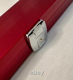 Chase Cue Sports Snooker/Pool Édition Limitée Étui en Aluminium Rouge Monopole