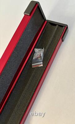 Chase Cue Sports Snooker/Pool Édition Limitée Étui en Aluminium Rouge Monopole