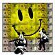 Chris Boyle Art Print'conflict Sourire' Smiley Banksy Peintres Edition 19/25