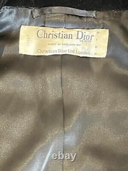 Christain Dior Ltd. London (harrods Dior Boutique) Vieux Costume Pour Dames De Deux Pièces
